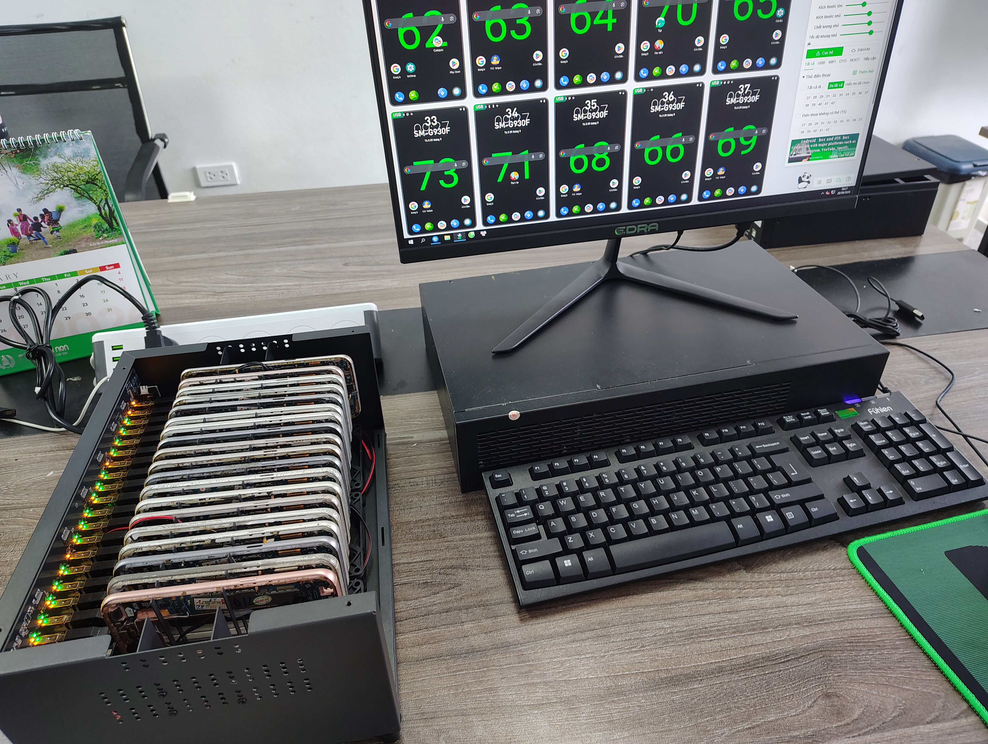 Box Phone Farm ở Bạch Long Vĩ, Hải Phòng